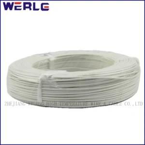 UL 1332 AWG 18 White FEP Teflon Insulated Electric Wire