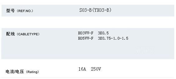 Extension Cord (S03-B+ST1)