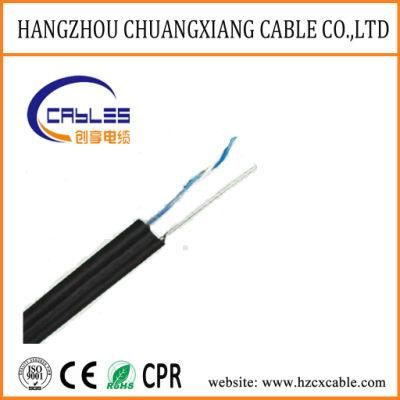2 Core 0.71mm Drop Wire Outdoor Telephone Cable Factory
