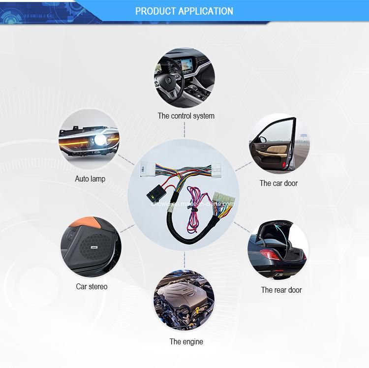 Custom Made Automotive Prower Window Wire Harness for Besturn 5