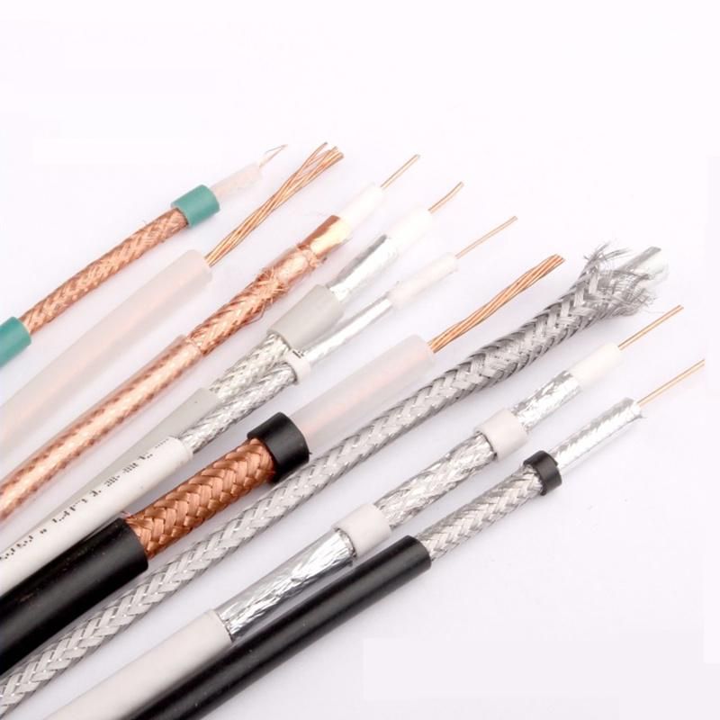 75 Ohms High-Foaming Coaxial Cable Rg59, RG6, Rg11