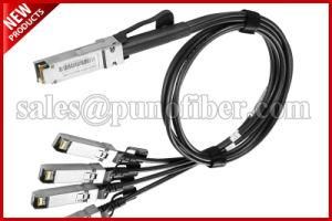 7.0mm 40GQSFP+ to 4 X 10Gig Breakout Direct Attach Cable