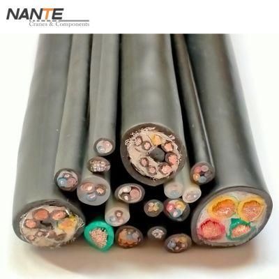 3*1.5mm2 Electric Tlc Series Energy Chain Round Cable for Power Supply of Cranes