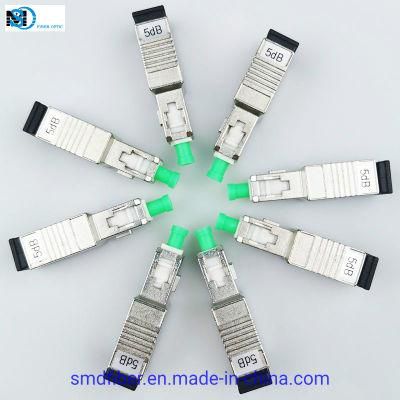 Sc/APC Male to Female 5dB Fiber Optic Attenuator