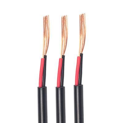 UL2464 Audio Equipment 22 24 AWG 2-Core PVC Wire Insulated and Sheathed Car Audio Cable