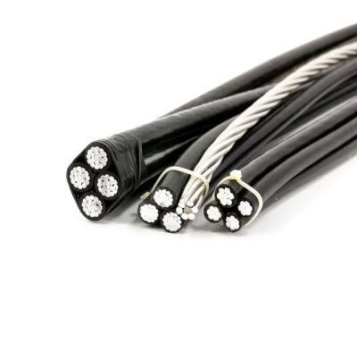 70mm2 95mm 120mm2 185mm 4 Core PE Insulated 0.6/1kv Overhead XLPE ABC Cable