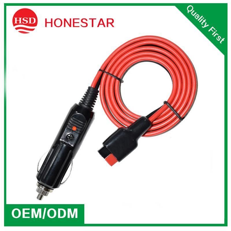 Factory Car Cigarette Lighter Plug with Anderson Powerpole Connectors 12FT Length Cable