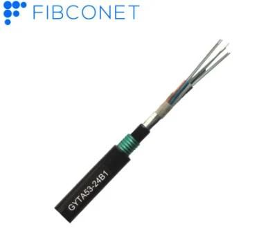 FTTX Armored Fiber Cable Stranded Optical Cable Drop Optical Cable