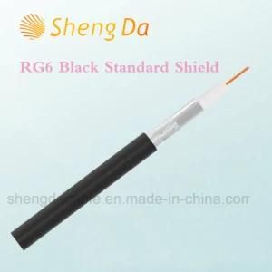 Cheap Factory Price CATV Satellite RG6 Black Coaxial Cable
