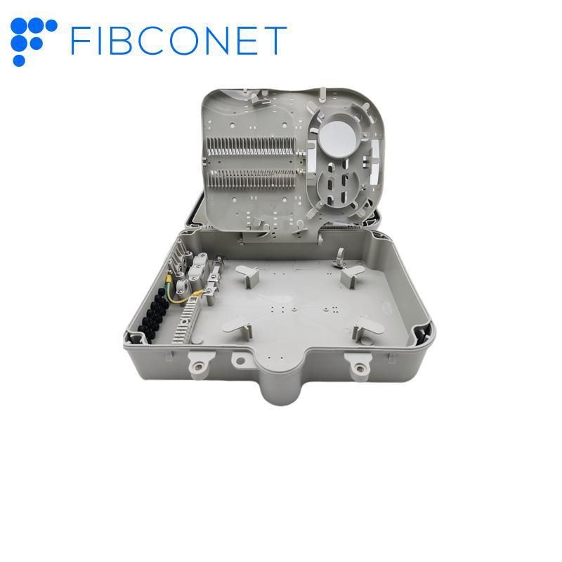 FTTH Optic Terminal Box Fiber 1/2in 16 18 Cores Outdoor/Indoor Wall Dostribution Junction Box with ABS/PP Plastic Material