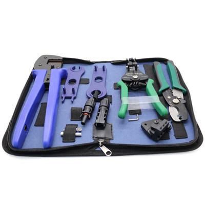 Solar Tool Kit Available with Cable Stripper, QC4 Crimping Plier and Spanner