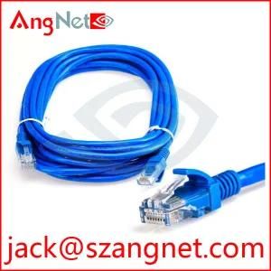 CAT6 Snagless Ethernet Patch Cable in Black, Blue, White, Red