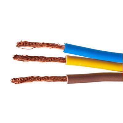 Zr Bvr 2.5 4 6 16 25mm 450 750V PVC Single Core Flexible Copper Wire for House Wiring