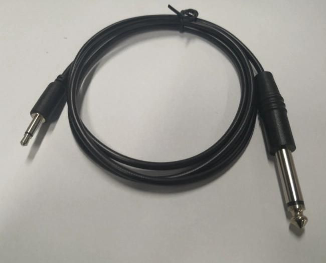 6.35mm Mono Jack to 3.5mm Mono Patch Cables