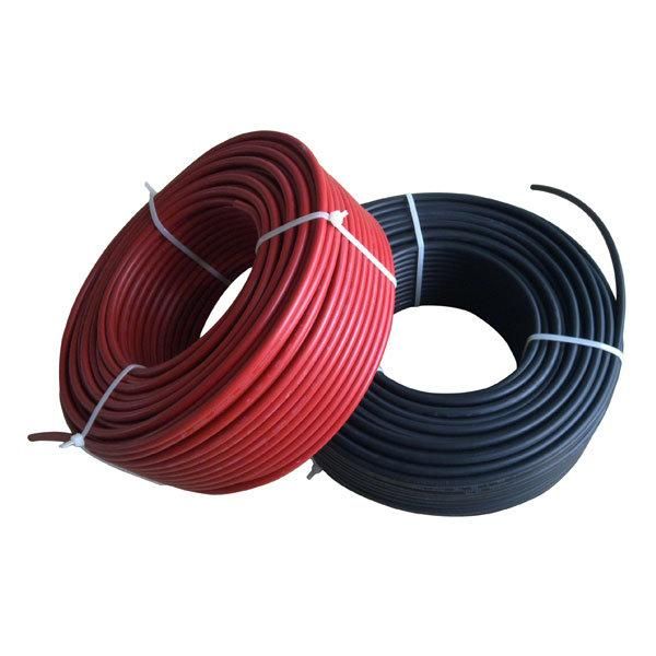 25 Years Warranty 4mm Black/Red/Blue PV Cable with TUV Approval Safe, Reliable