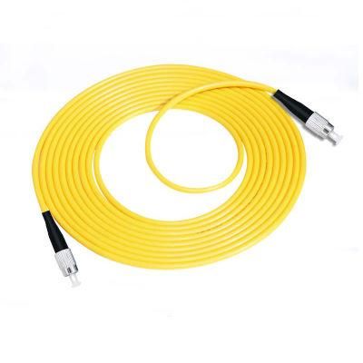 Singlemode Simplex Fiber Optic Patch Cable Upc-FC/FC Sm 2.0mm 9/125um FTTH ODF Fiber Patch Cord Optical Fiber Jumper 3m Customized Size