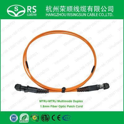 MTRJ-MTRJ Multimode Duplex 1.8mm Fiber Optic Patch Cord