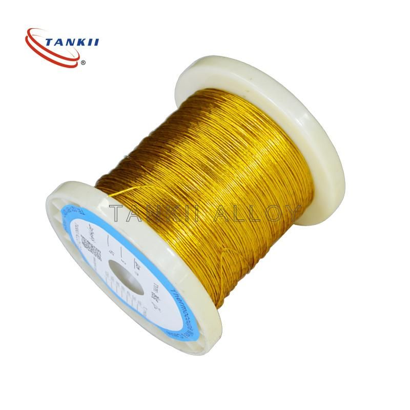 Silver plated copper wire 7*0.2mm with kapton insulation