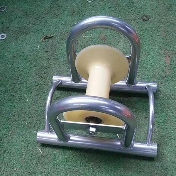 Heavy Duty Tubular Alumium Alloy Frame Straight Line Cable Roller