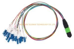 MPO to 12*LC Sm Communication Cable LSZH
