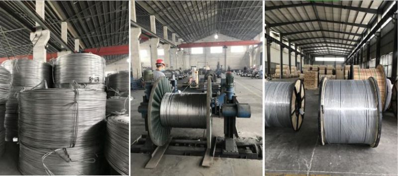 ACSR Aluminum Clad Steel Reinforced Bare Conductor ASTM Standard