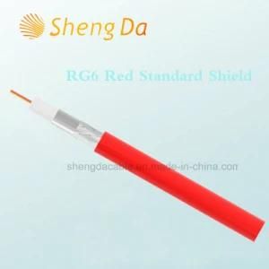 RG6 Standard Shield Coaxial Cable for Satellite Systems