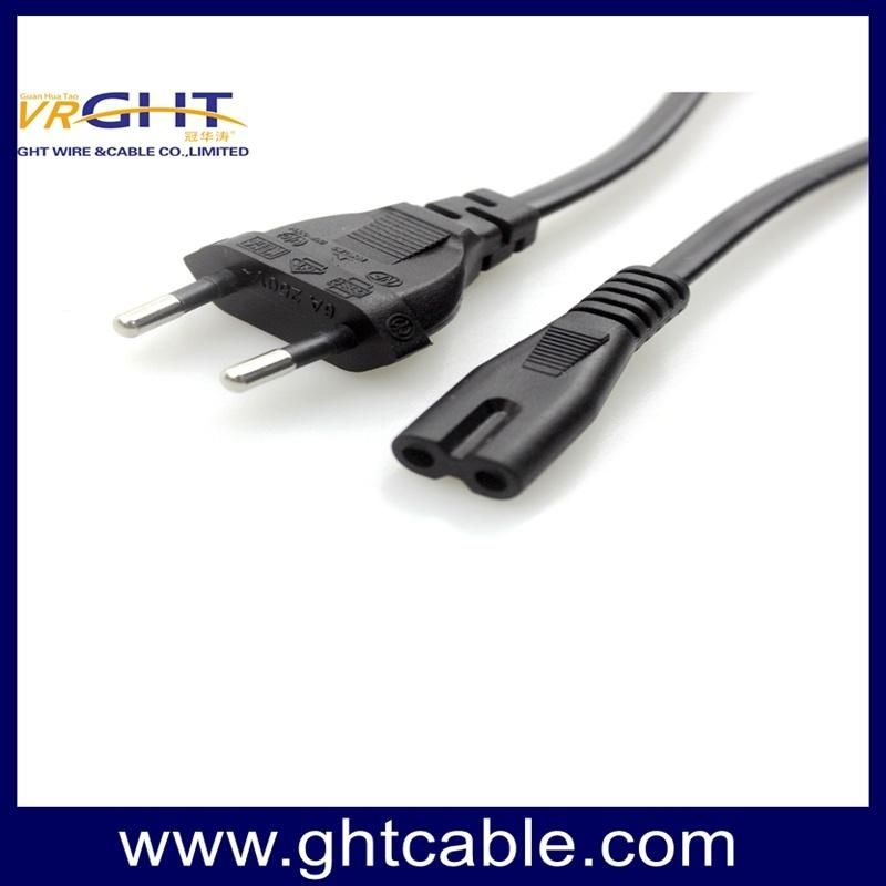 Cee7-16-C7-Factory-2pin-Plug-Power Cord