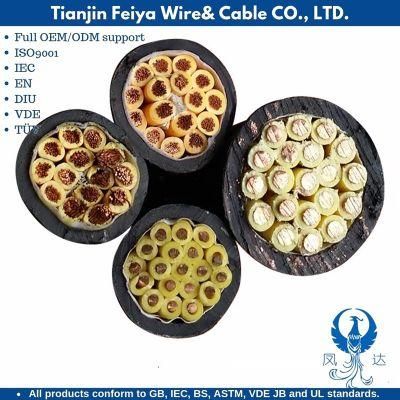 Liycy Copper Wire Braid Shield Zr-Kvv Marine Electric Wire 5 Class Flexible Copper Tape Armoured XLPE Insulated PVC Sheathed Control Cable