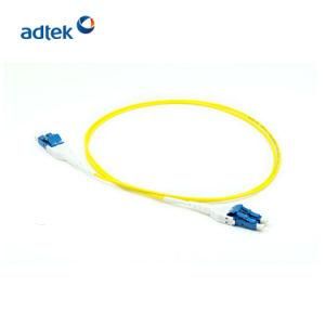 LC Uniboot 2.0mm 9/125 Sm 3m PVC/LSZH Yellow Fiber Optic Patch Cord
