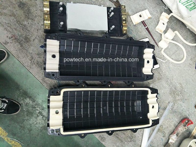 144 Fibers 3ins/3outs ABS or PC Plastic Fiber Optic Closure