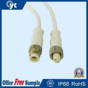 2 Pin Male to Female IP67 Waterproof LED Connector Cable
