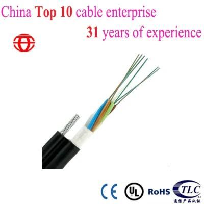 Self-Supporting Single Mode 8 Core Figure 8 Fiber Optic Cable