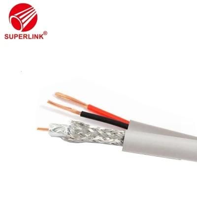 Coaxial Cable Rg59 with 2c Power Cable Low Loss RF Coax Cable