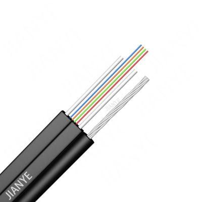 FTTH Indoor Outdoor Patch Cord 2.0mm or 3.0mm Fiber Optic Drop Cable with Steel Wire or FRP