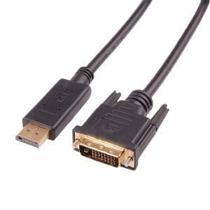 Male Displayport to DVI Cable for Laptop for Tablet 180cm/1.8m Dp to DVI Male