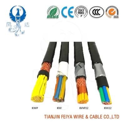5/12/19/21/24 Core with Flexible Copper XLPE PVC PE Insulation Zr-Kvv 22 Control Control Instrumentation Cable