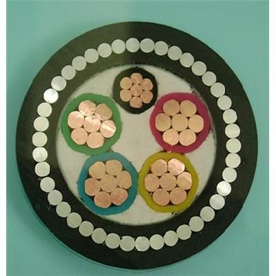 Low Voltage Round Copper Conductor PVC Insulation PVC Sheath Cable