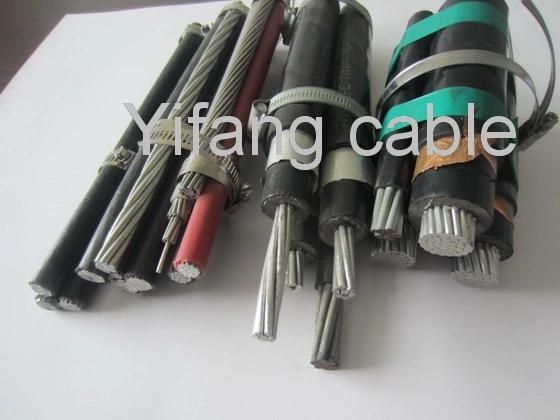 3*70+70mm2 Quadruplex Cable ACSR with Neutral Messenger