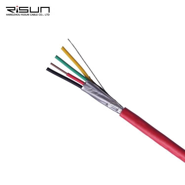 Shielded 4 Core Fire Alarm Cable Specification for Security System