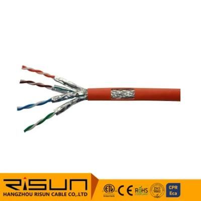 CAT6A Cable Pass Test Pure Copper 4pr 305m 1000FT 0.54 SFTP CAT6A Indoor Cable