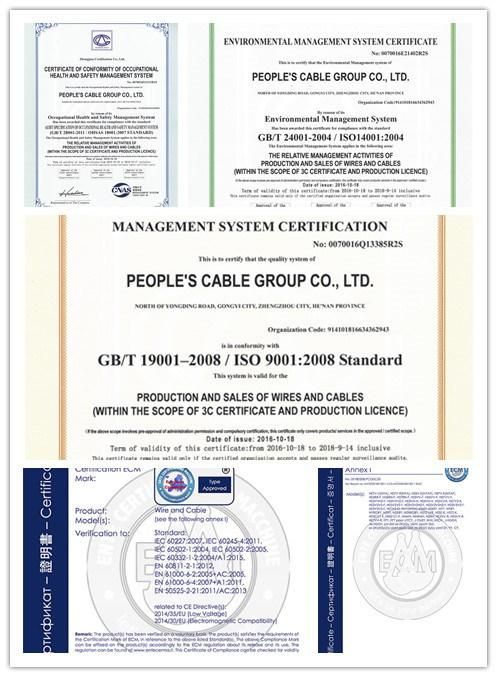 Elecrtric Aluminum Cable with PVC Insulated