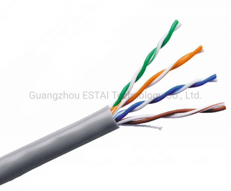 Direct Buy Factory Outdoor Cat5 Cable 24AWG Copper UTP Cat 5e UV Resistance Cable Waterproof 305m