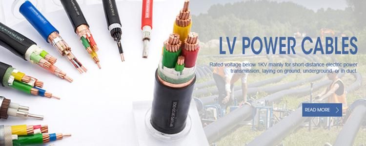 120mm2 PVC Insulated Copper 0.6/1kv 4 Core Low Voltage Power Electric Cable Price
