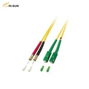 Optic LC/St Duplex Jumper Patch Cord Single Mold/Multi Mold Upc/APC 2.0mm 3.0mm Optical Fiber