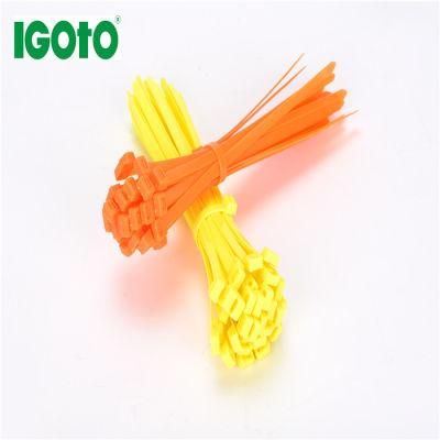 Quick Deliver Date Self-Locking Colored Nylon Cable Wrap Ties for Indoor and Outdoor Bundle