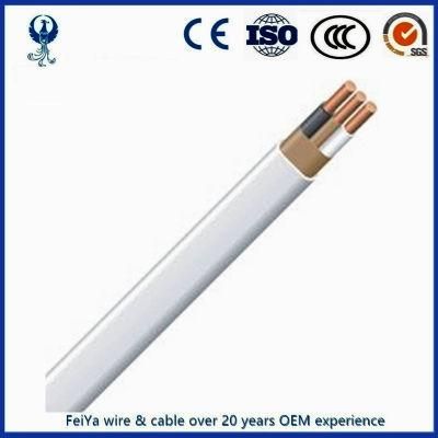 300V 14/2 14/3 PVC Insulated Nylon Sheathed Nmd90 Cable