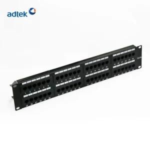 26AWG Bare Copper Cat7 Patch Panel