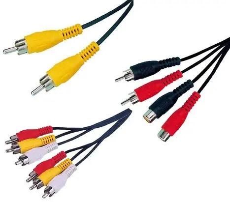 Audio/ Video Cable, AV Cable, RCA Cable, 3.5mm Cable