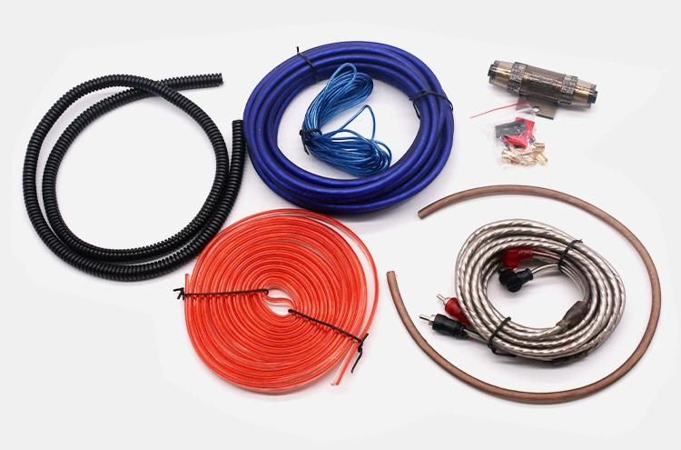 Wholesalers Audio Subwoofer Power Cable Hot 6/8/10ga Car Amplifier Wiring Kits