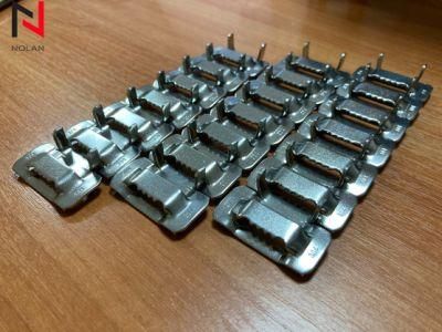 Electric Cable Clamp 201 Stainless Steel Buckles for Banding Strap Stainless Steel Buckles